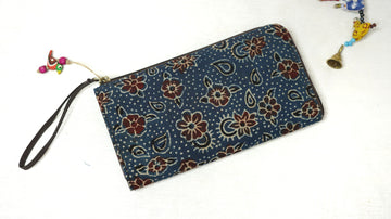Blue Blossom Wallet