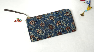 Royal blue Wallet bag