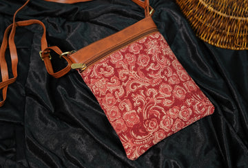 Red Small Sling Bag