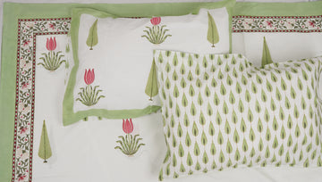Parijat King Size - Jumbo Size Cotton Hand Block Print
