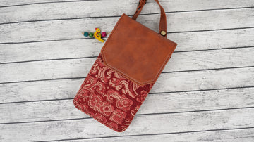 Ruby Trail Cross-Body Mobile Pouch