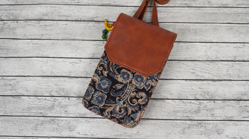 Indigo Trail Cross-Body Mobile Pouch