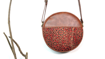 Terracotta Spin Round Sling Bag