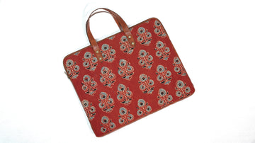 Crimson Bloom Laptop Sleeve