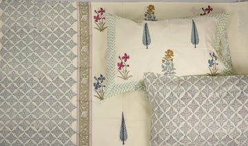 Tapti King Size - Jumbo Size Cotton Hand Block Print