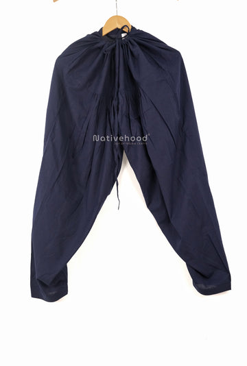 Nyra Pure Cotton Kurta Salwar Pant Navy Blue