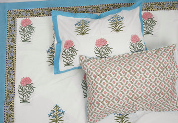 Grida King Size - Jumbo Size Cotton Hand Block Print
