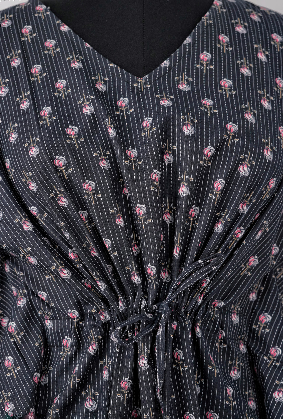 Yamira Printed Cotton Long Kaftan