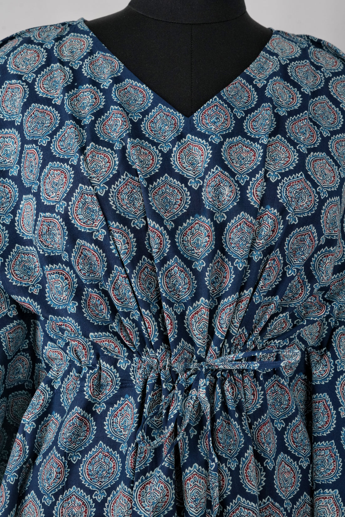 Aani Printed Cotton Long Kaftan
