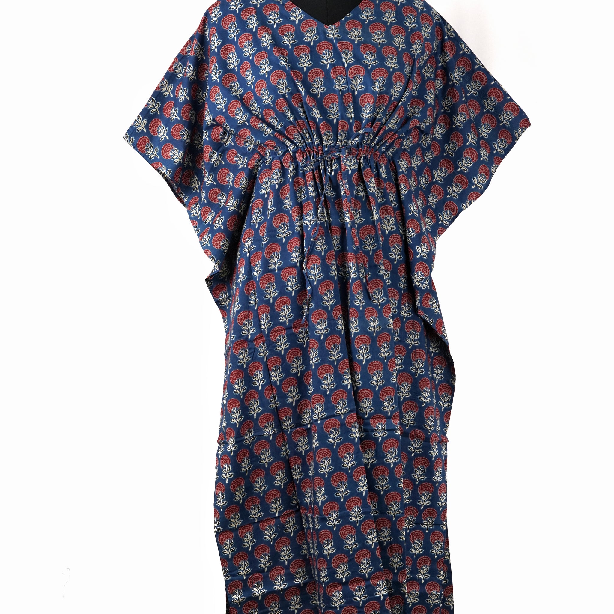 Zunaira Printed Cotton Long Kaftan
