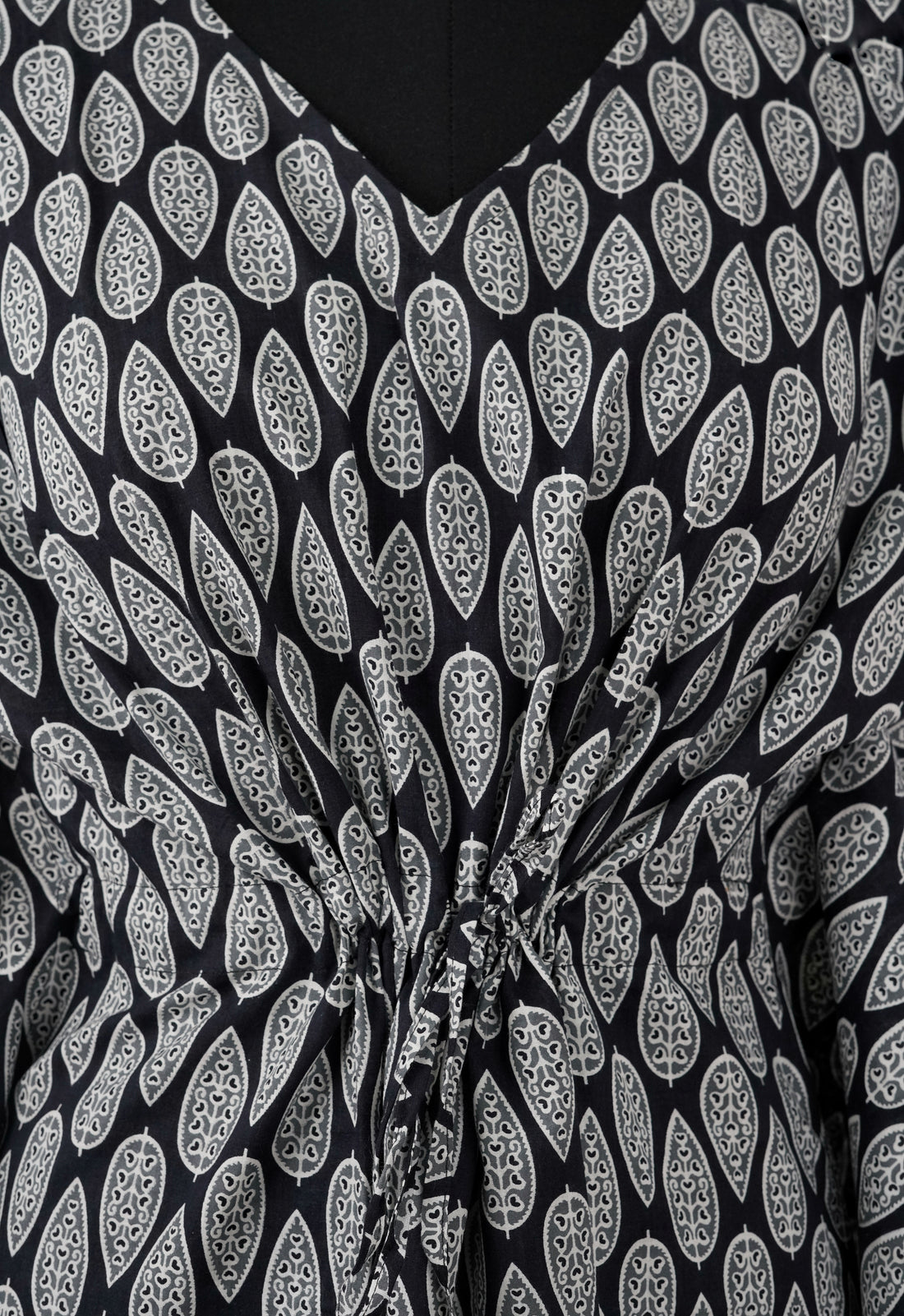 Risha Printed Cotton Long Kaftan