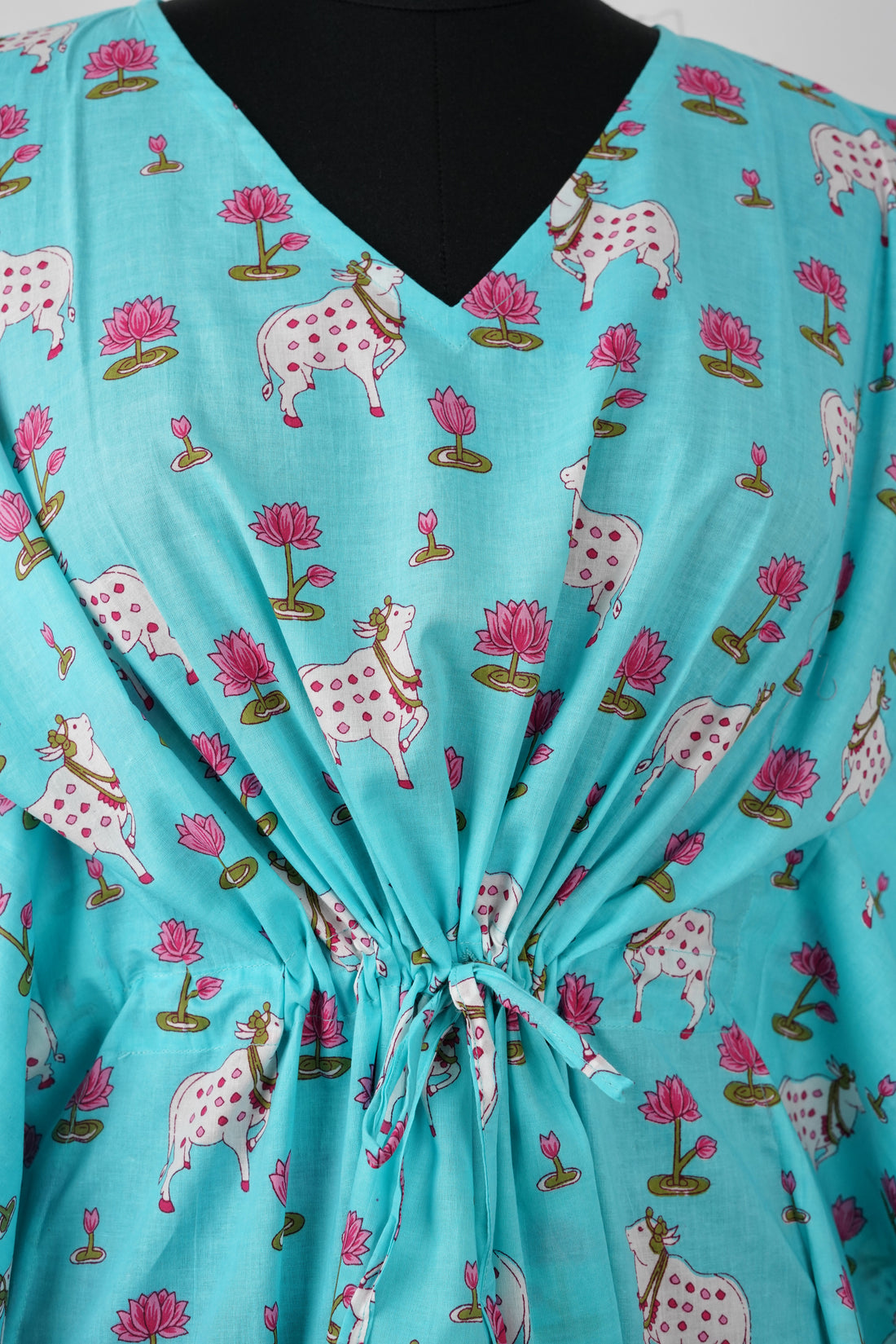 Gulaabo Printed Cotton Long Kaftan