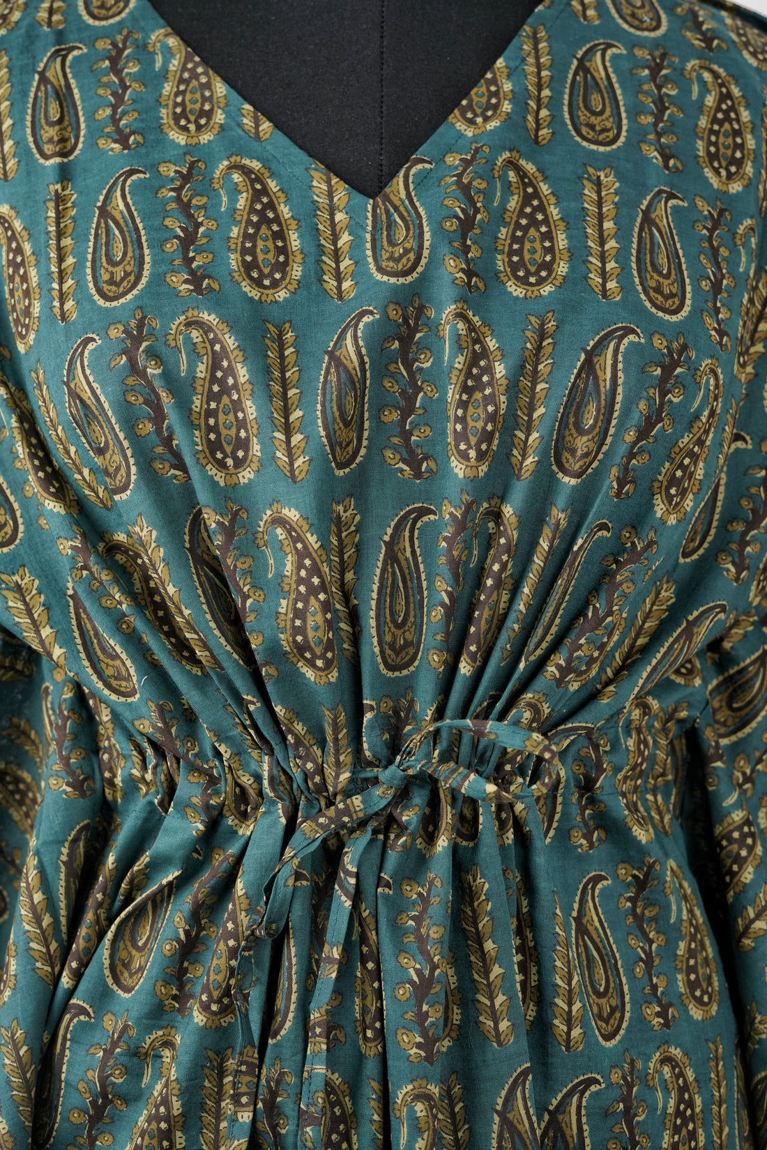 Meher Printed Cotton Long Kaftan