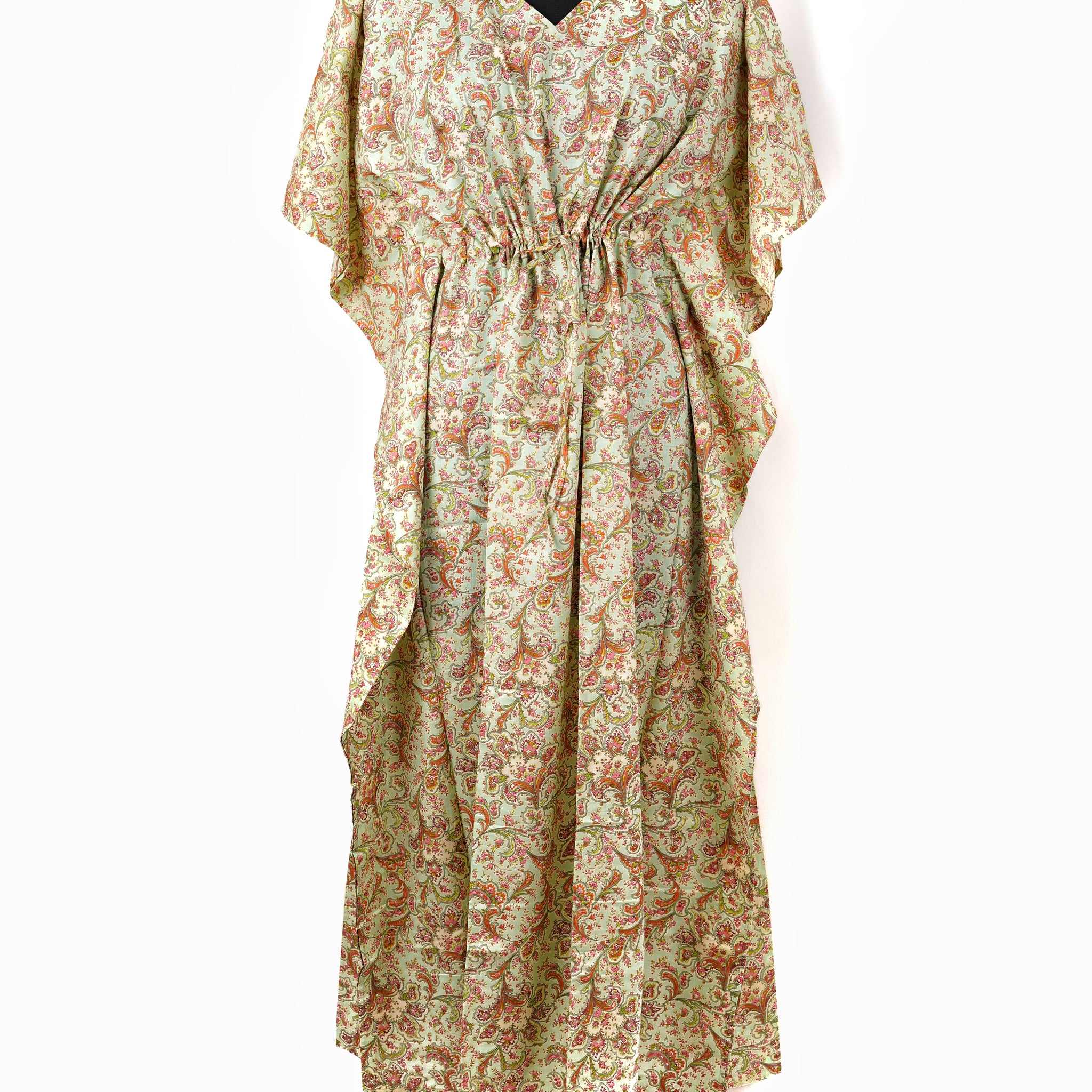 Sarva Printed Cotton Long Kaftan