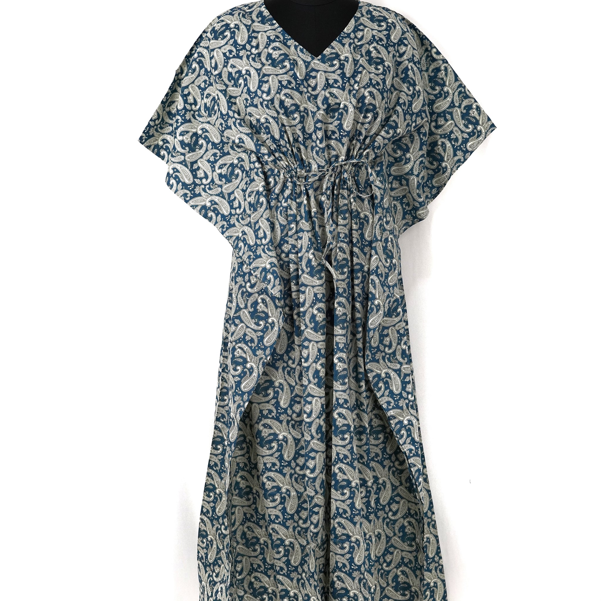 Saaneri Printed Cotton Long Kaftan