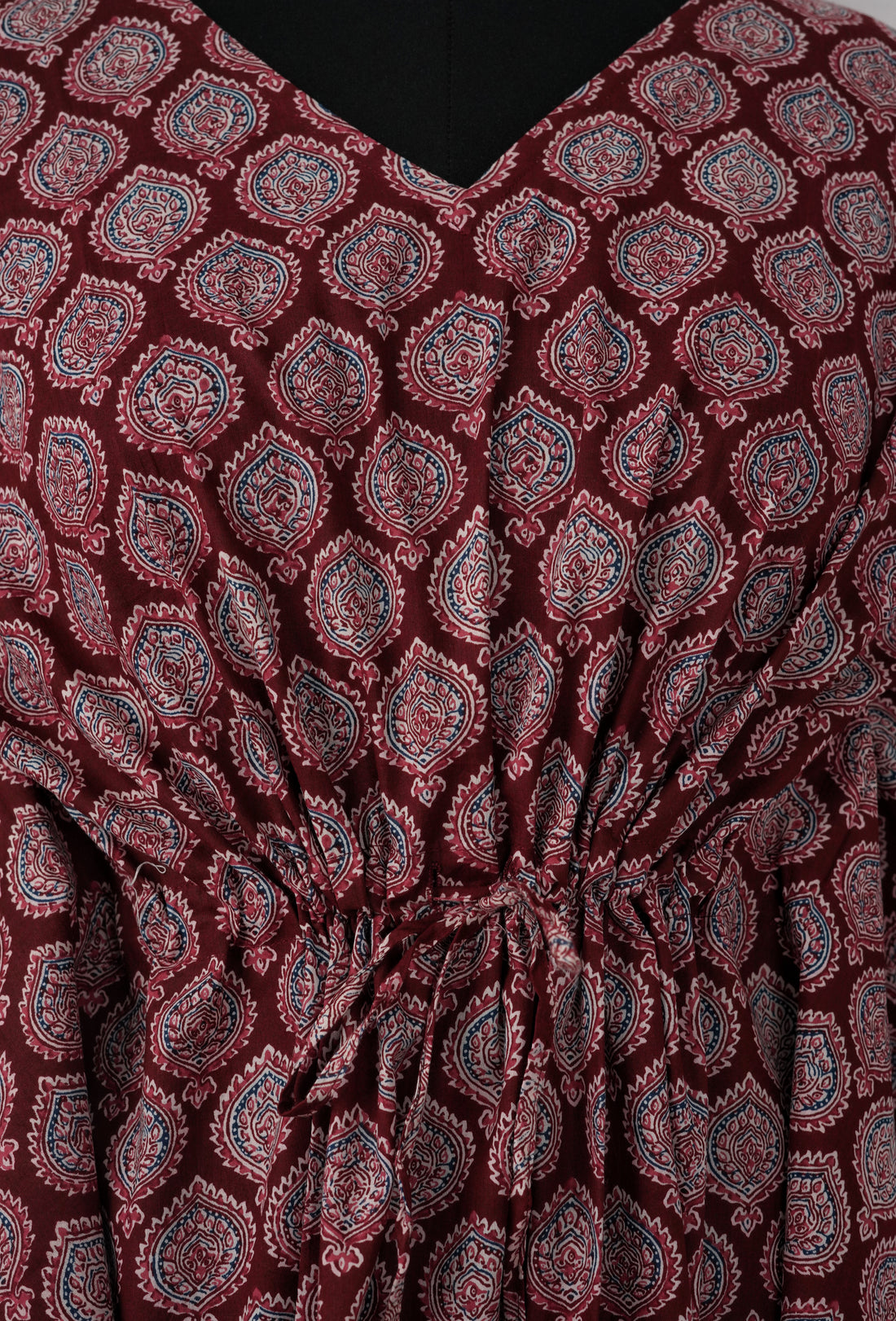 Roohali Printed Cotton Long Kaftan