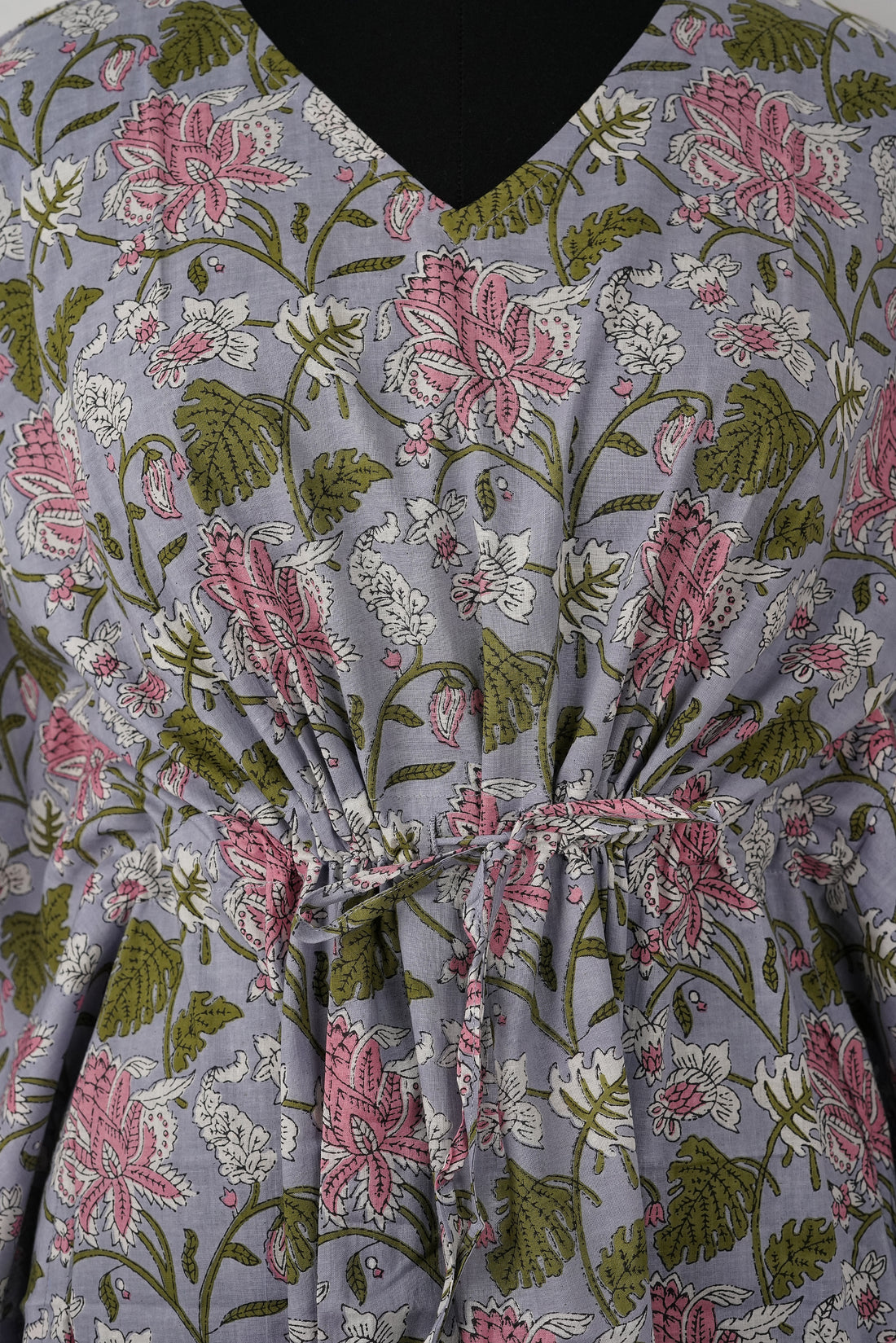 Neelara Printed Cotton Long Kaftan