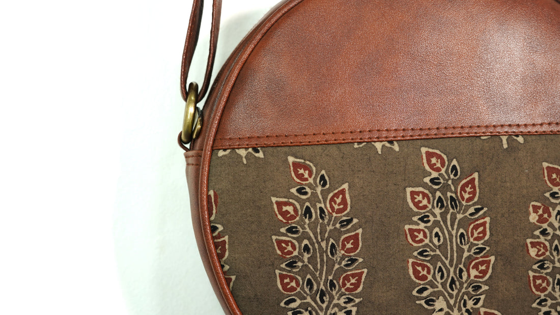 Sandalwood Round Sling Bag