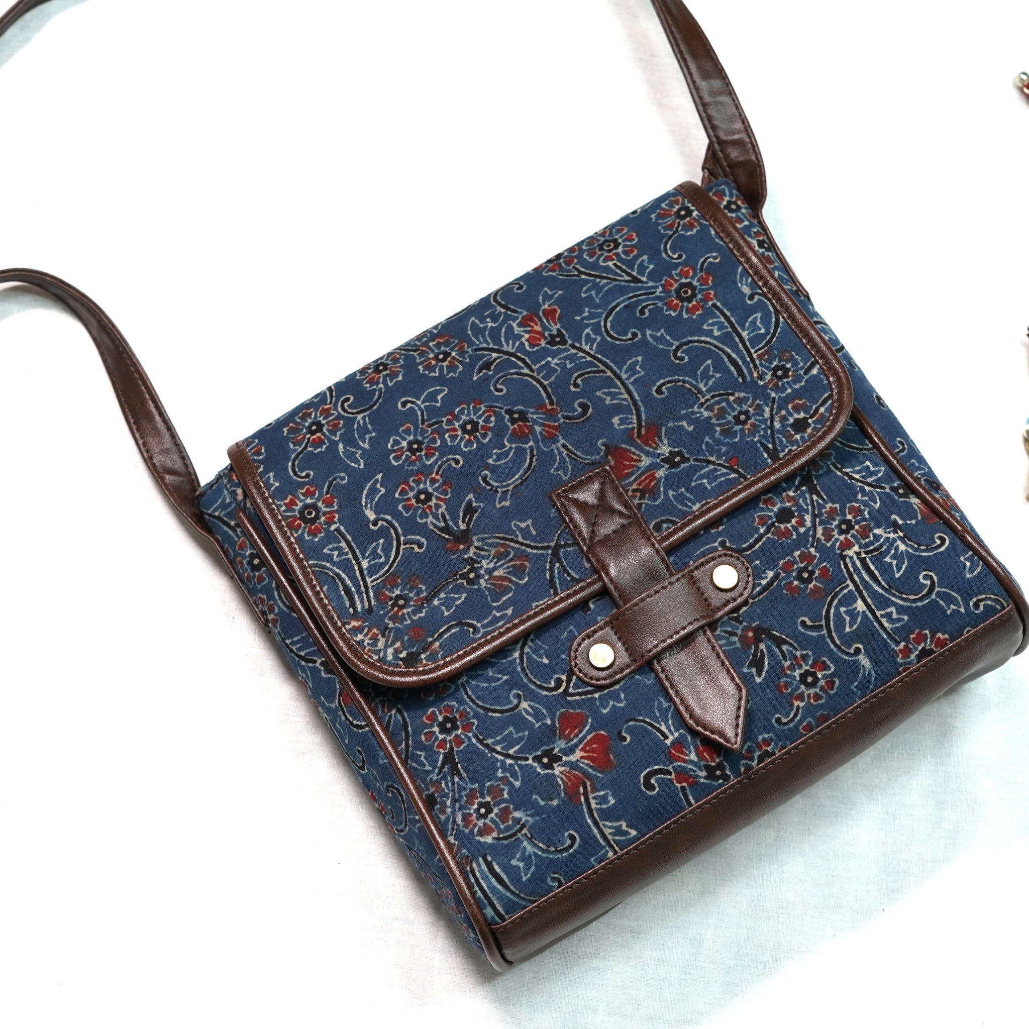 Blue Orbit Flap Flap Sling Bag