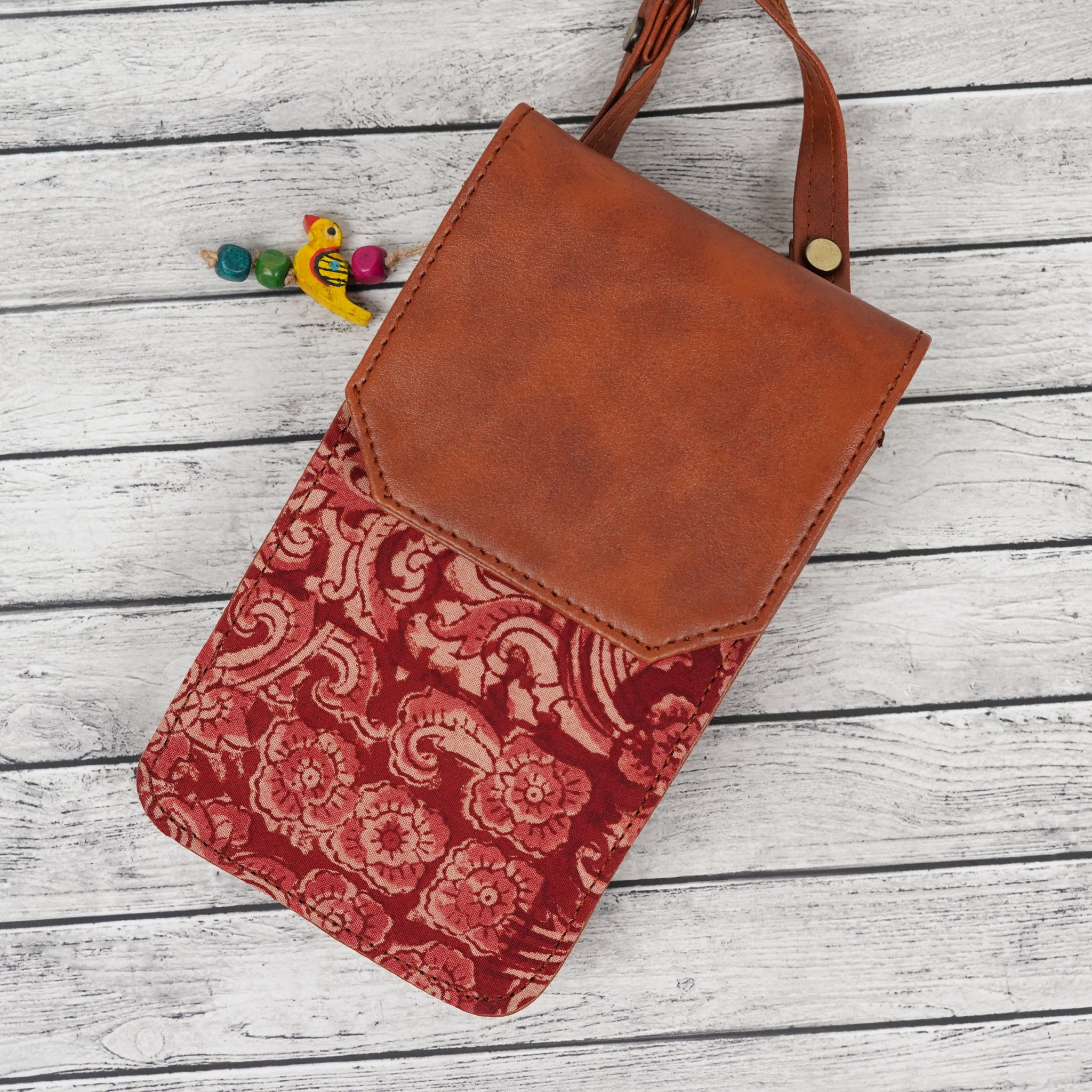 Ruby Trail Cross-Body Mobile Pouch