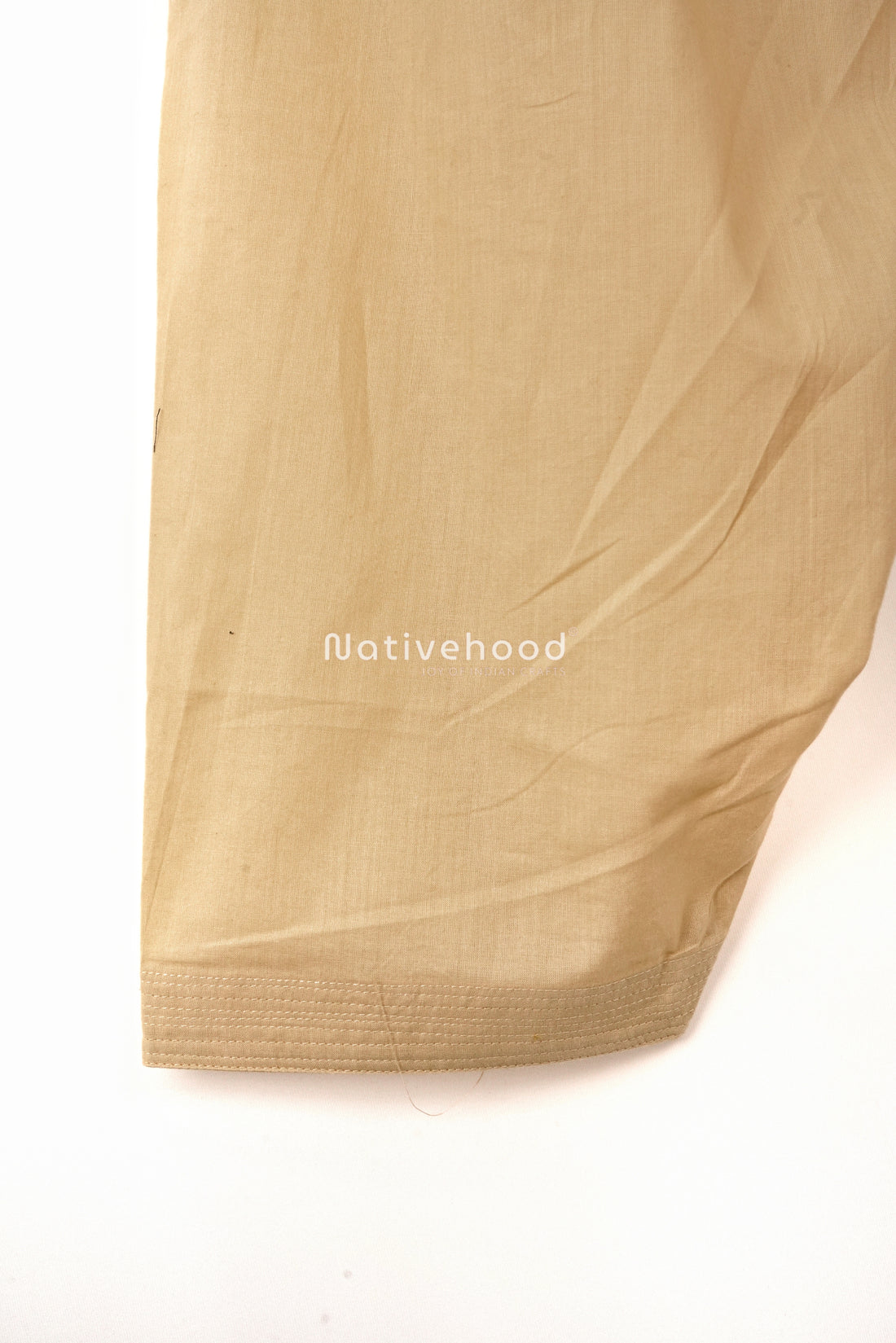 Ruva Pure Cotton Kurta Salwar Pant Beige