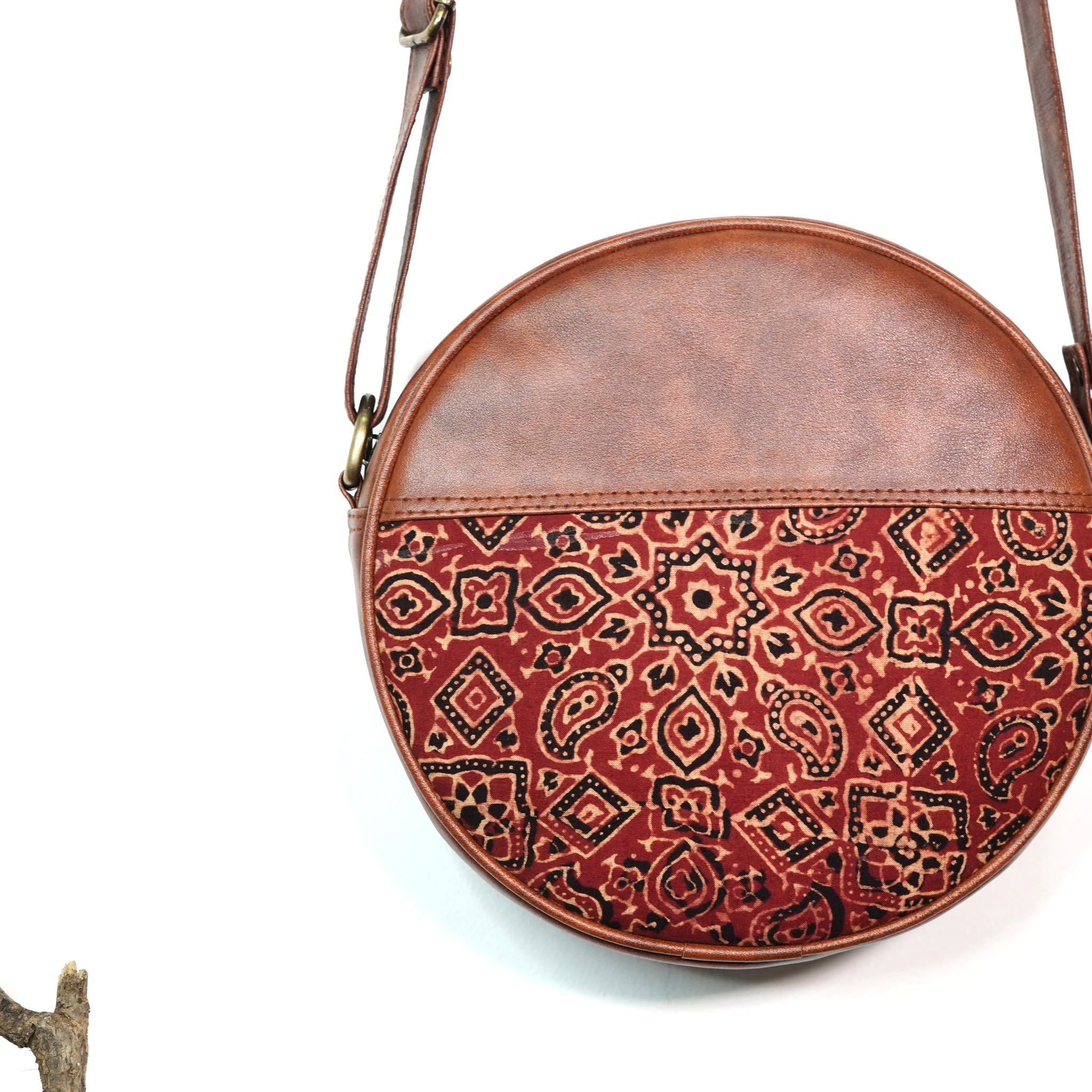 Terracotta Spin Round Sling Bag