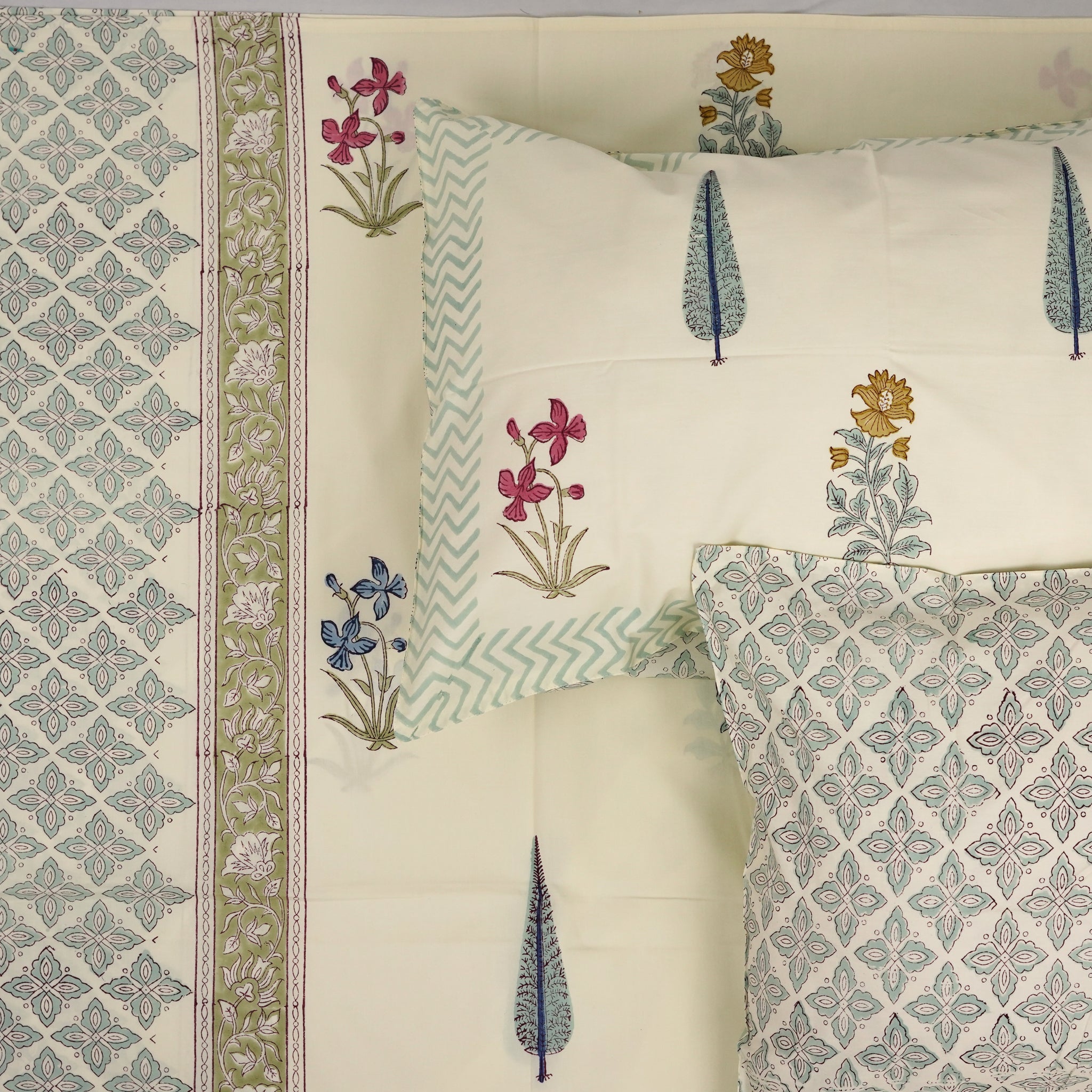 Tapti King Size - Jumbo Size Cotton Hand Block Print