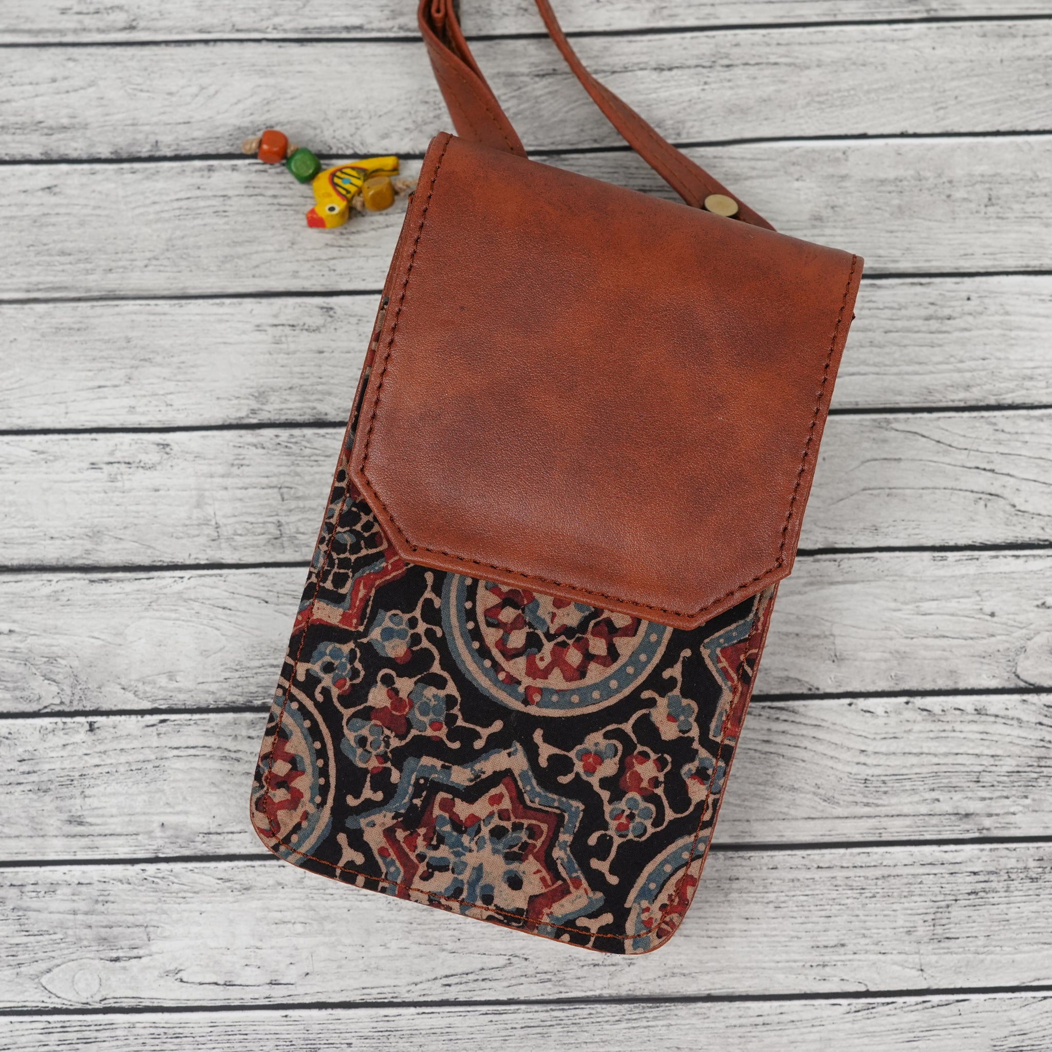 Rust Trail Cross-Body Mobile Pouch