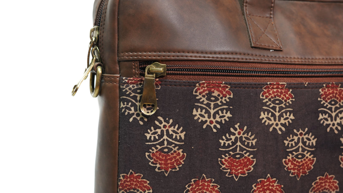 Ajrakh Orbit Laptop Bag