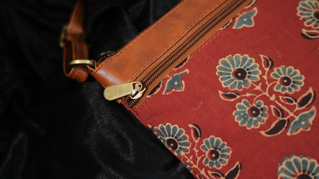 Kalamkari Charm Small Sling Bag