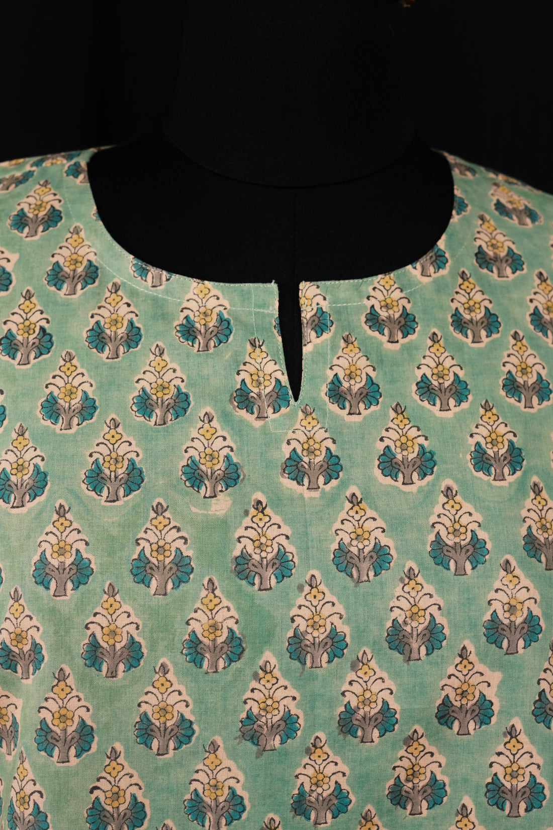 Sagea Hand BlockPrint Cotton Short Kurti