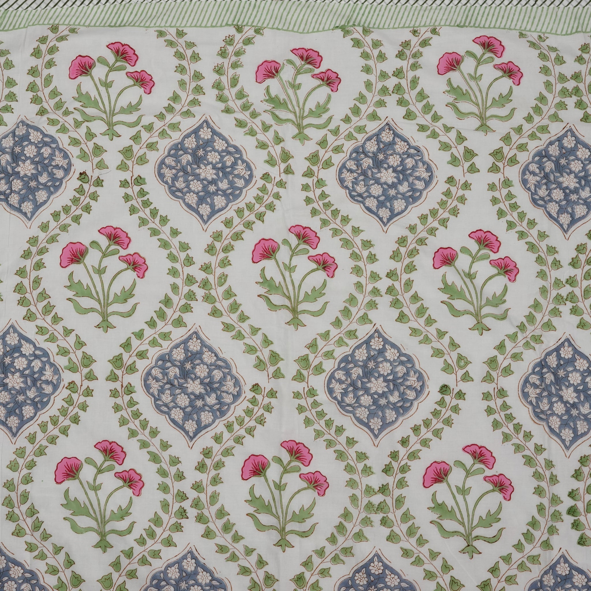 Gulbagh Handblock Dohar – Double Size