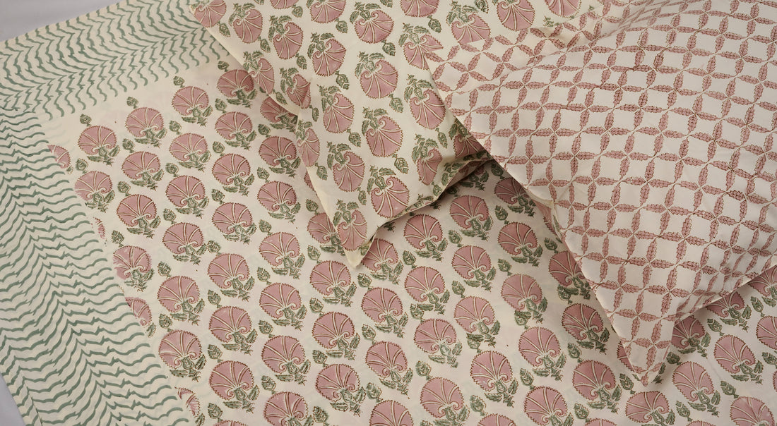 Ojasvi King Size - Jumbo Size Cotton Hand Block Print