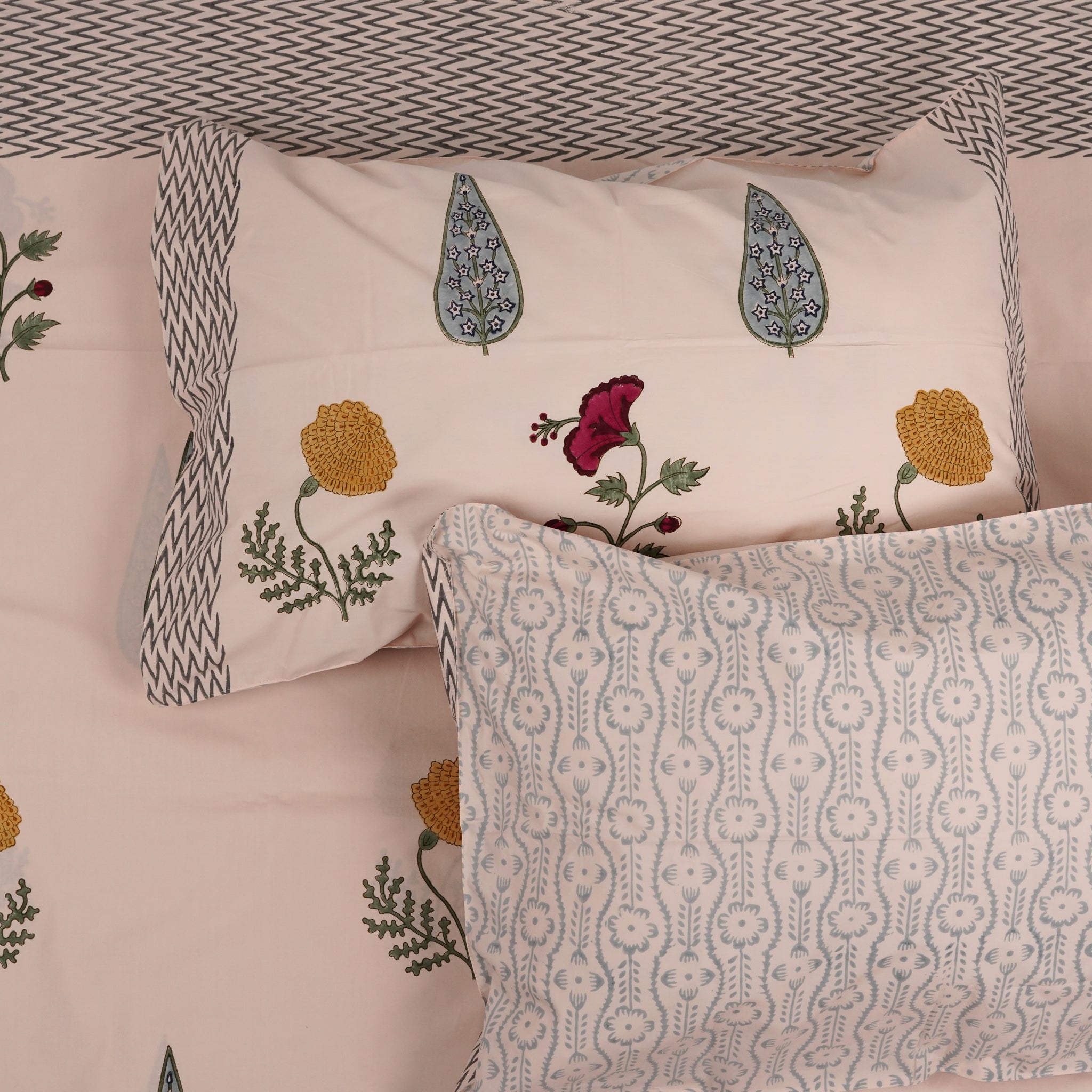 Rajasi King Size - Jumbo Size Cotton Hand Block Print