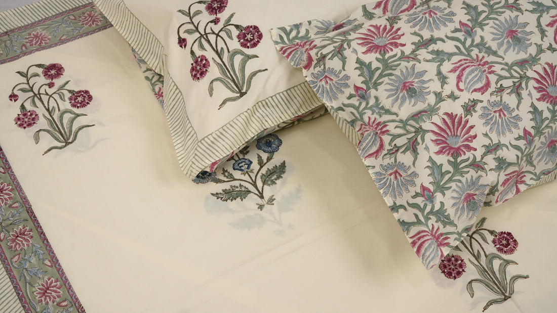 Maati King Size - Jumbo Size Cotton Hand Block Print