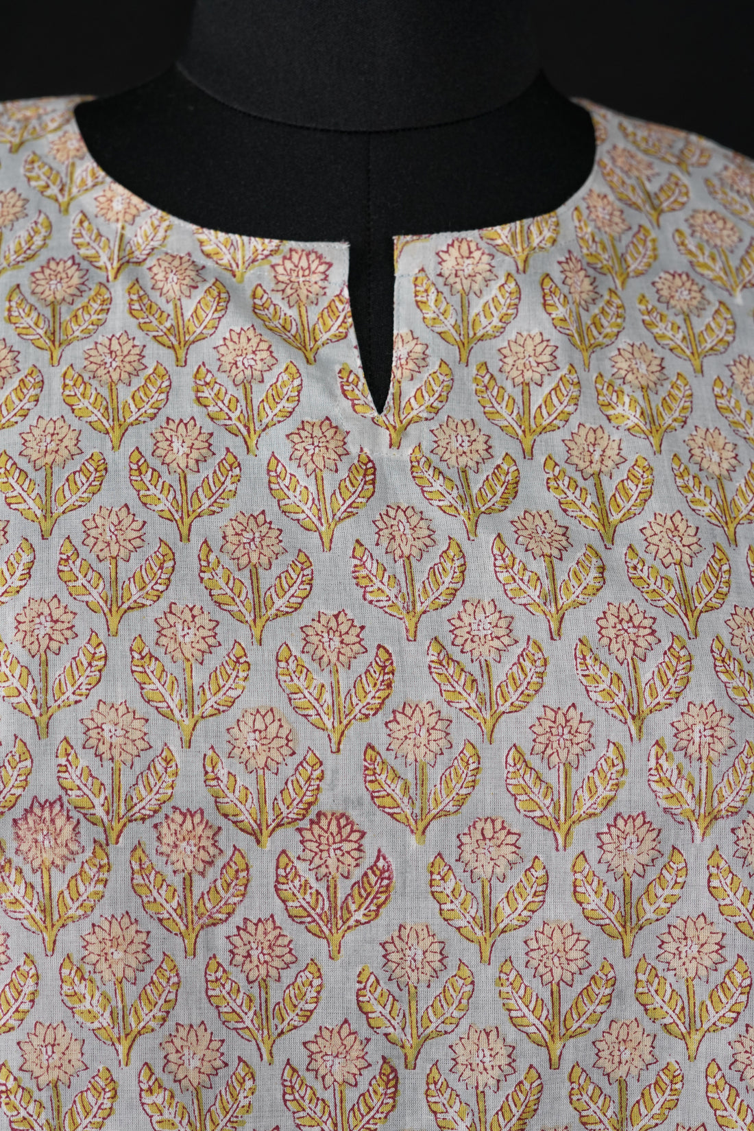 Sumbul Hand BlockPrint Cotton Long Kurta