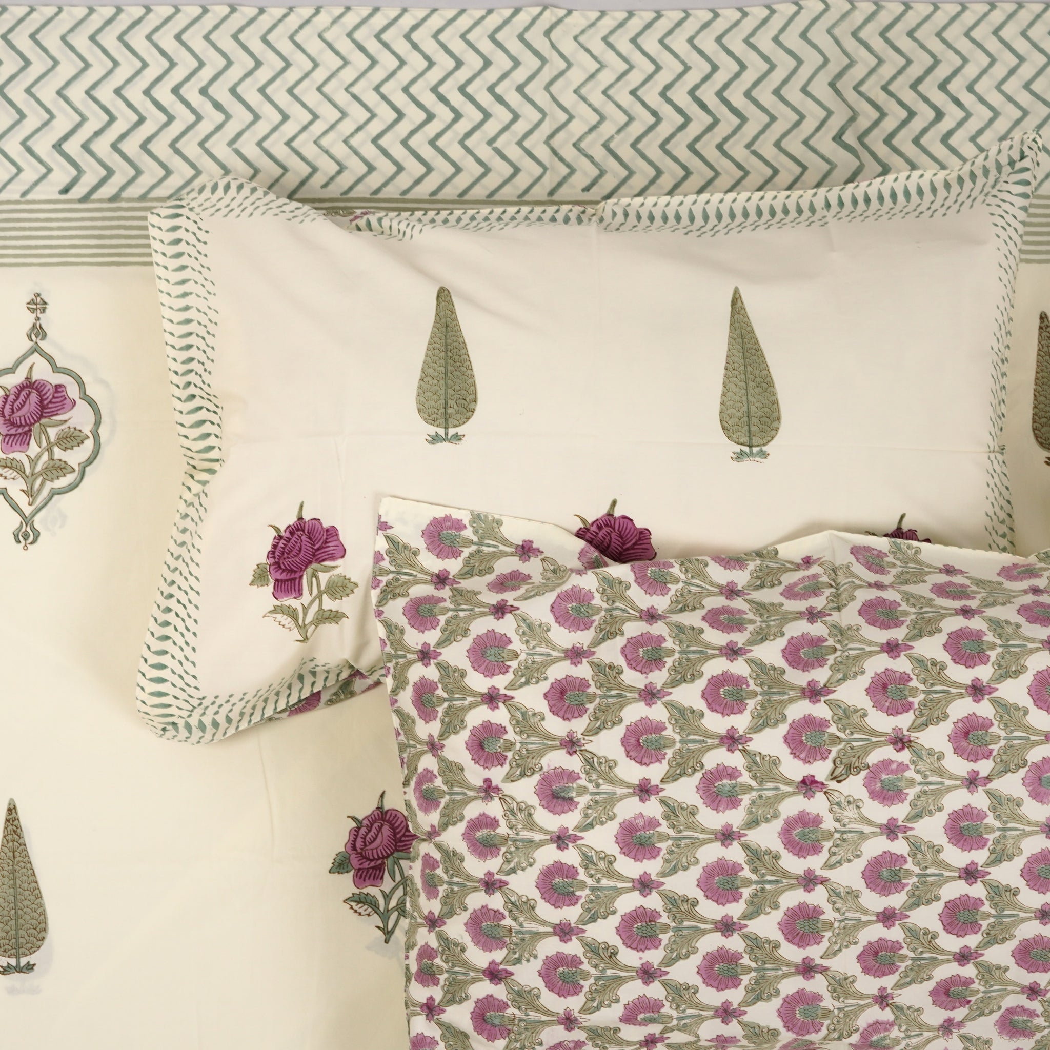 Vanalata King Size - Jumbo Size Cotton Hand Block Print