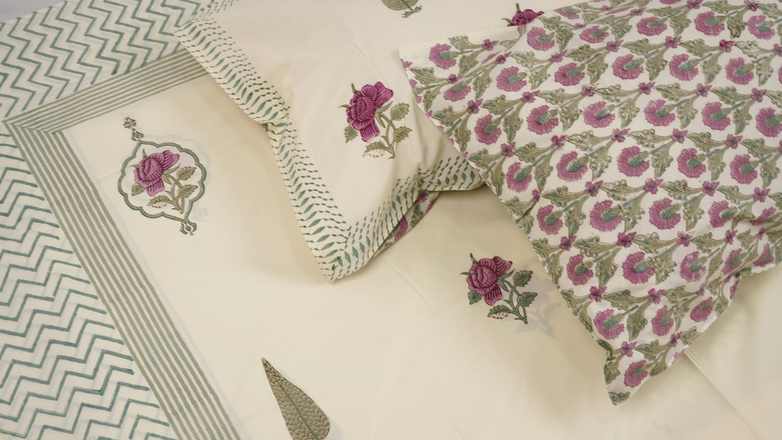 Vanalata King Size - Jumbo Size Cotton Hand Block Print
