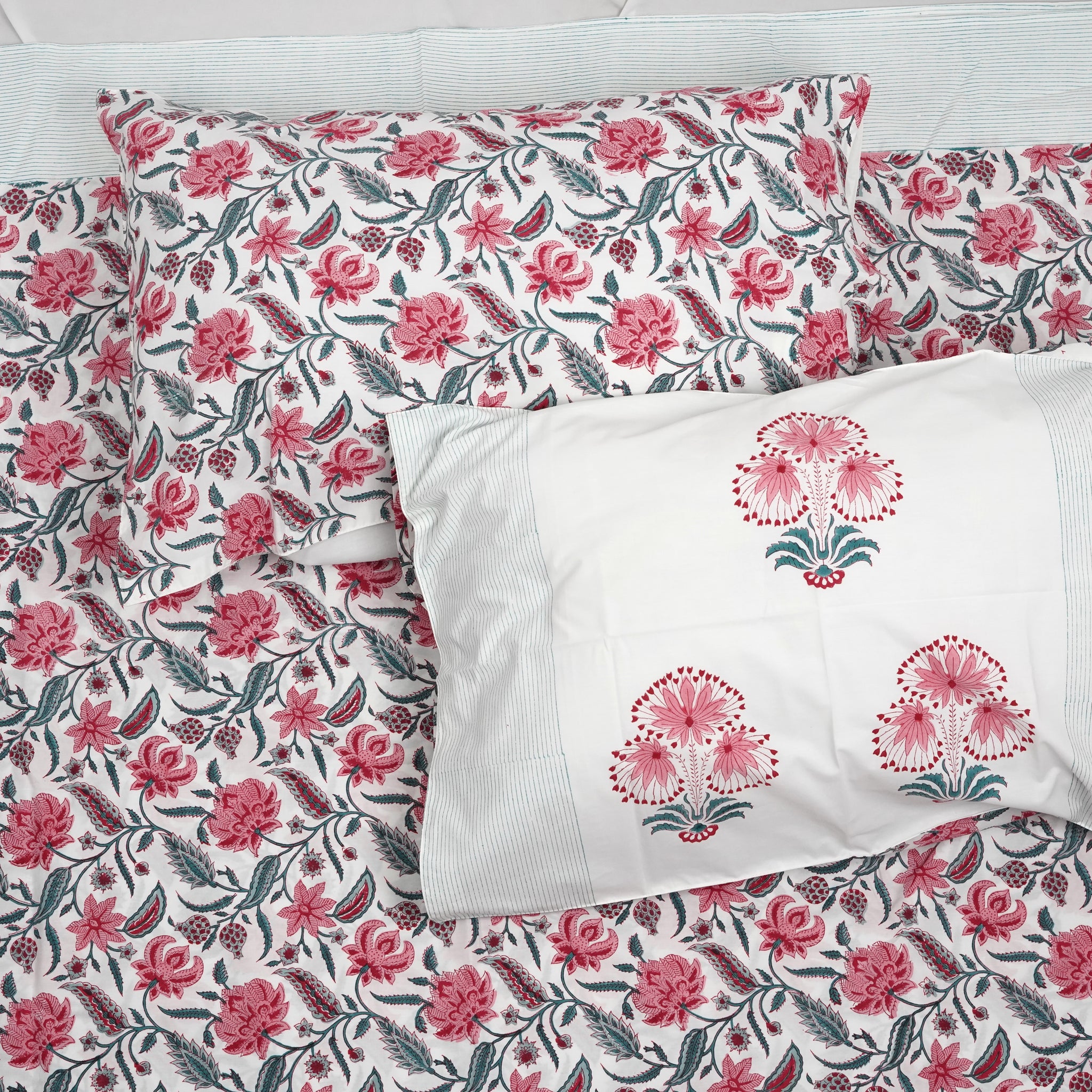 Gulzar King Size - Jumbo Size Cotton Hand Block Print