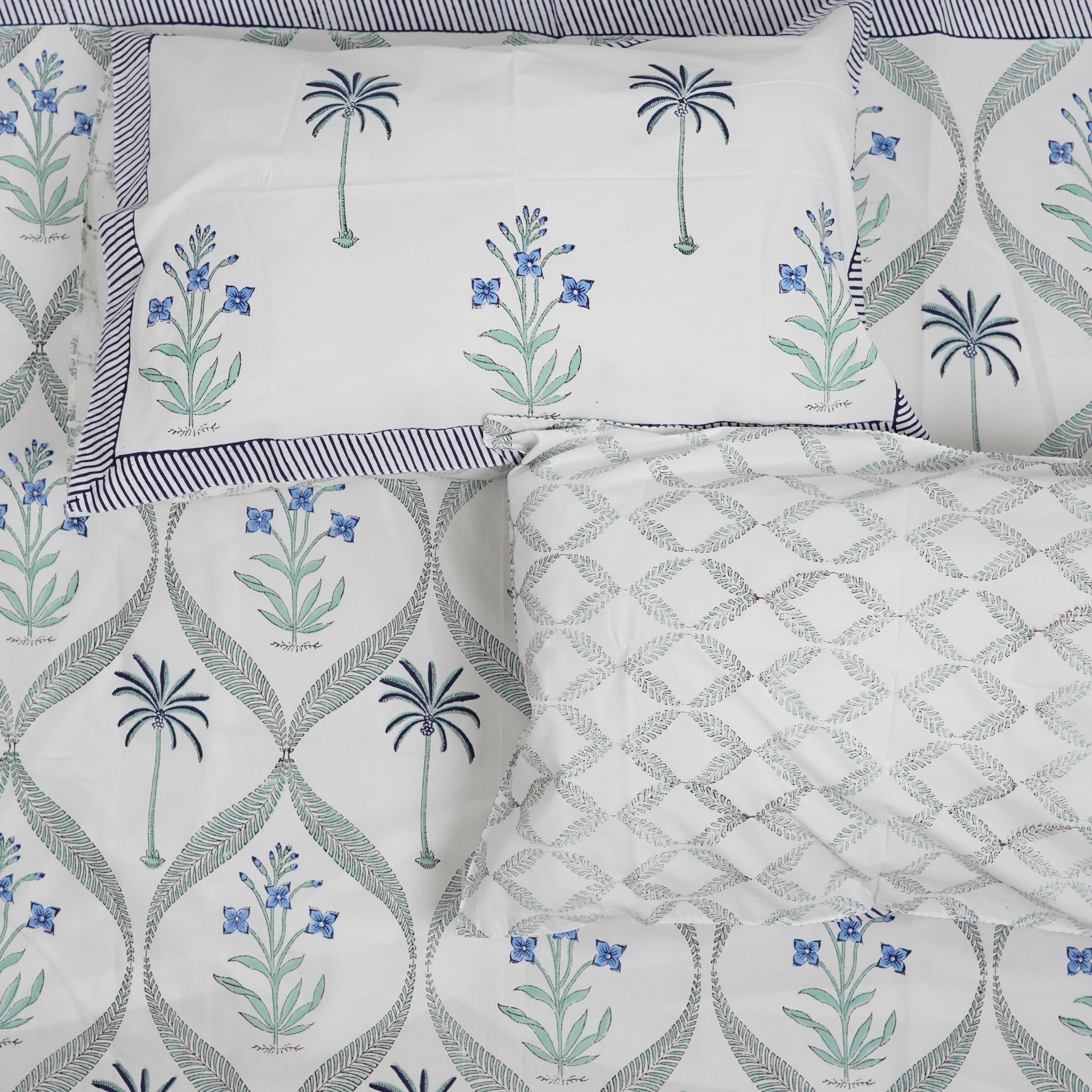 Taruja King Size - Jumbo Size Cotton Hand Block Print