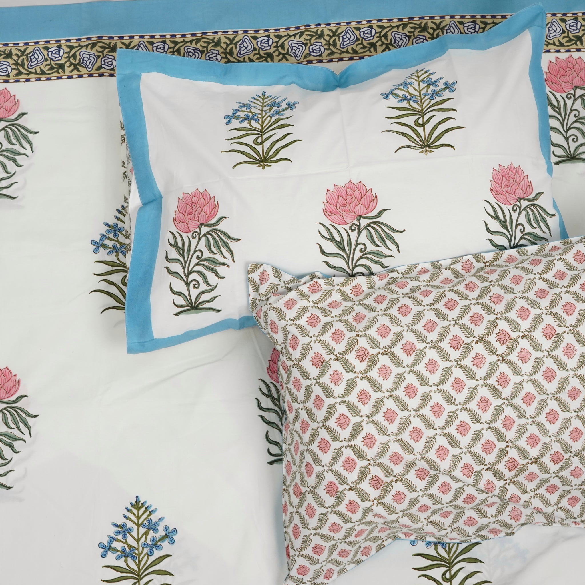 Grida King Size - Jumbo Size Cotton Hand Block Print
