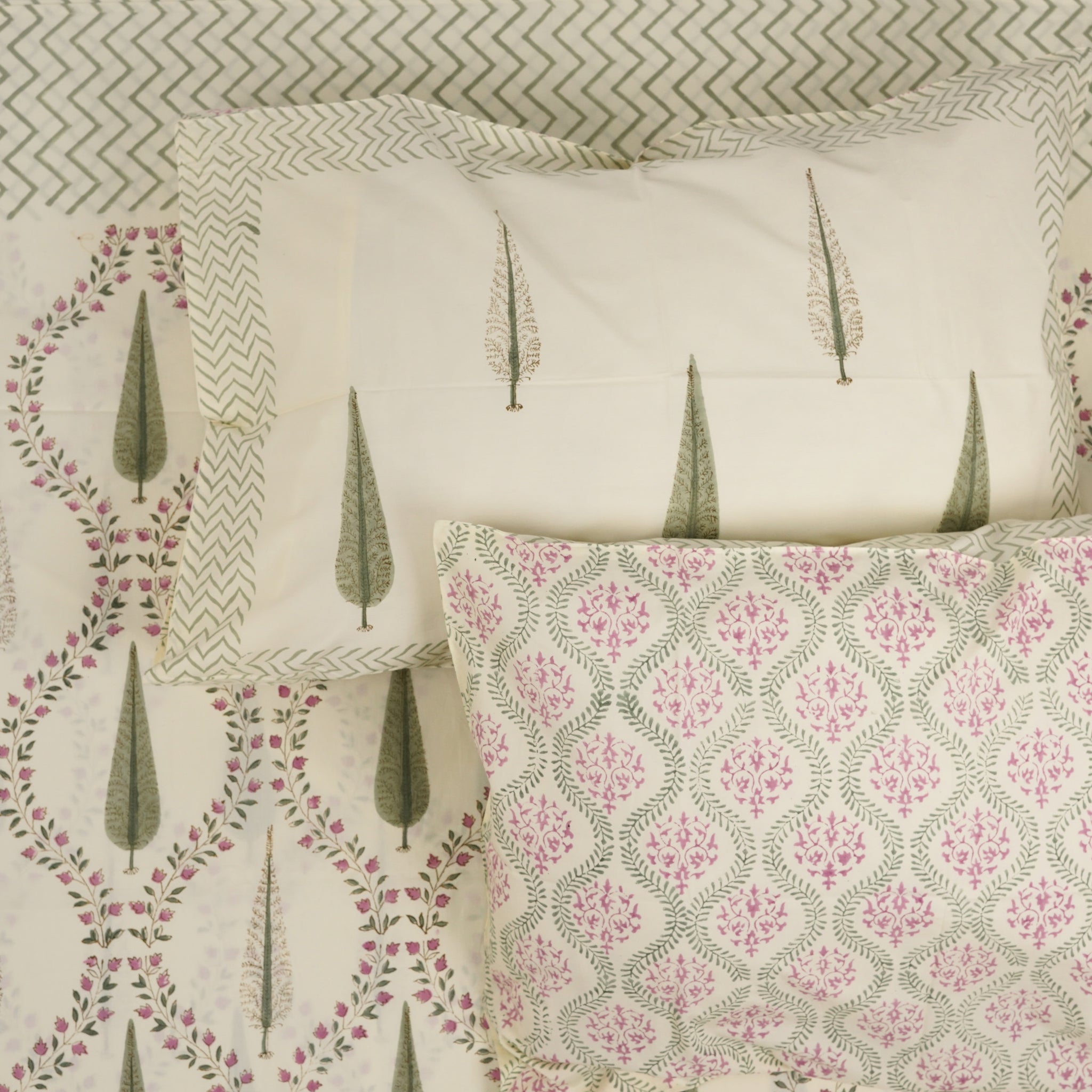 Baavli King Size - Jumbo Size Cotton Hand Block Print